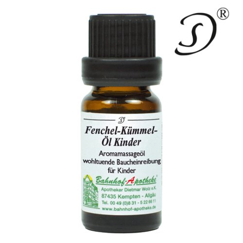 Feniklovo-rascový olej pre deti - Objem: 10 ml