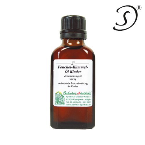 Feniklovo-rascový olej pre deti - Objem: 50 ml