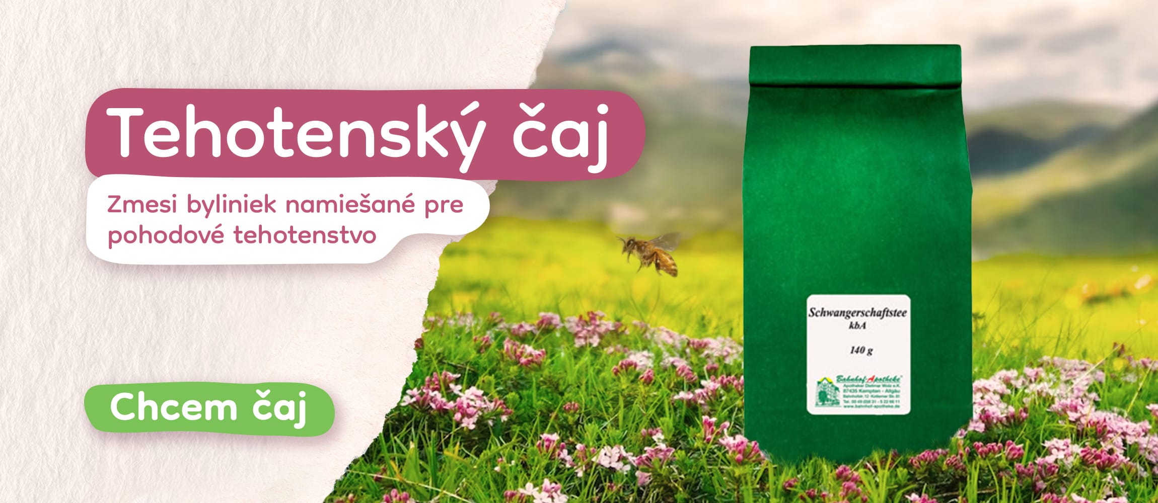 Bylinný čaj - tehotenská zmes